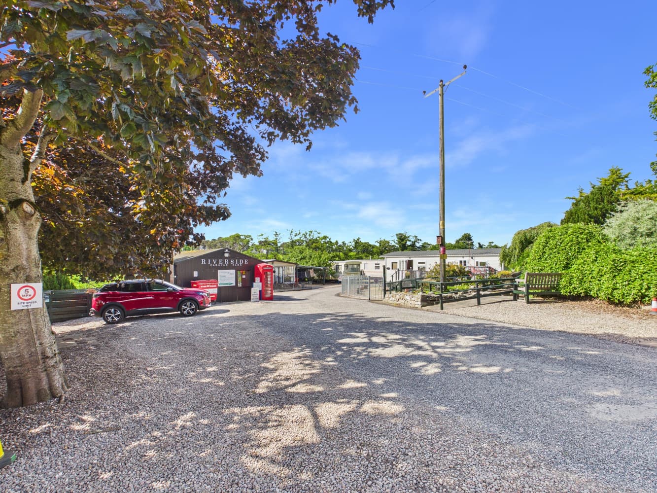 Riverside Caravan Park, Elgin, Moray, IV30 8UN